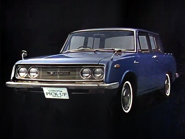Toyota Corona 3 поколение, 2-й рестайлинг, пикап (06.1967 - 08.1968)